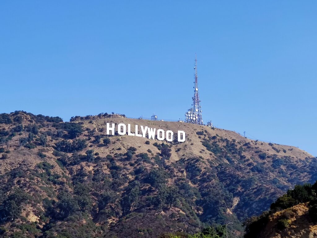 Das ikonische Hollywood Sign auf dem Mount Lee Los Angeles Touren Deutsch