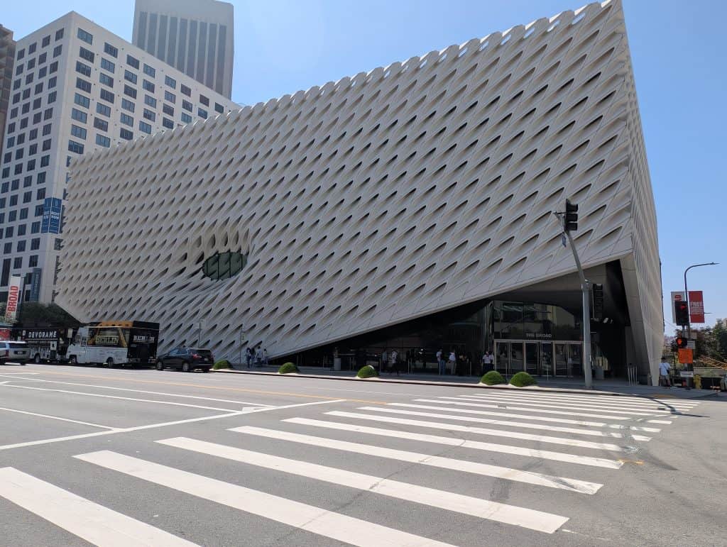 Das Museum The Broad in Downtown Los Angeles
