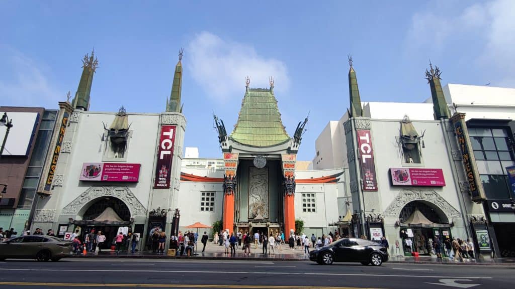 TCL Chinese Theatre am Hollywood Boulevard in Los Angeles